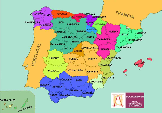 провинции Испании